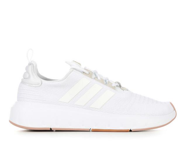Women's Adidas Swift Run 23 Sneakers in White/Gum color