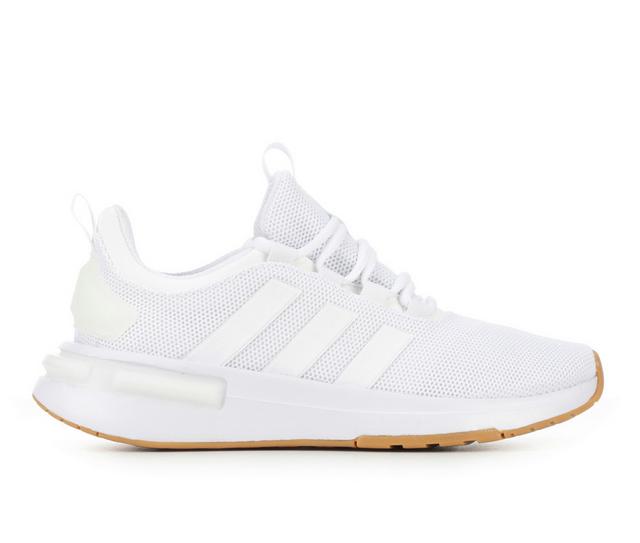 Women's Adidas Racer TR23 Sneakers in White/Gum color