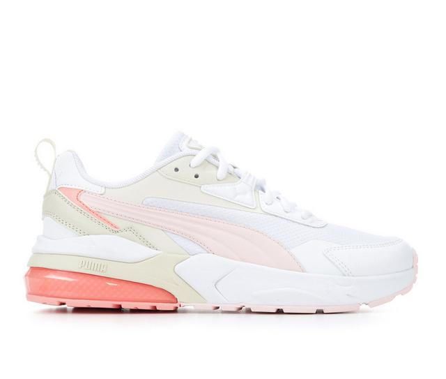 Women's Puma Vis2k Sneakers in White/Pink color