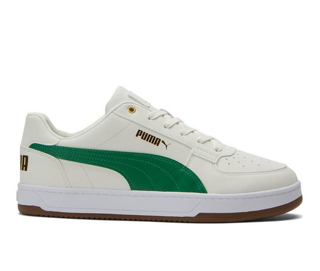 Men's Puma CAVEN 2.0 Sneakers in White/Green/Gum color