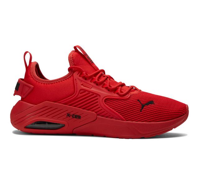 Men's Puma X-Cell Nove Fashion Sneakers in Red color