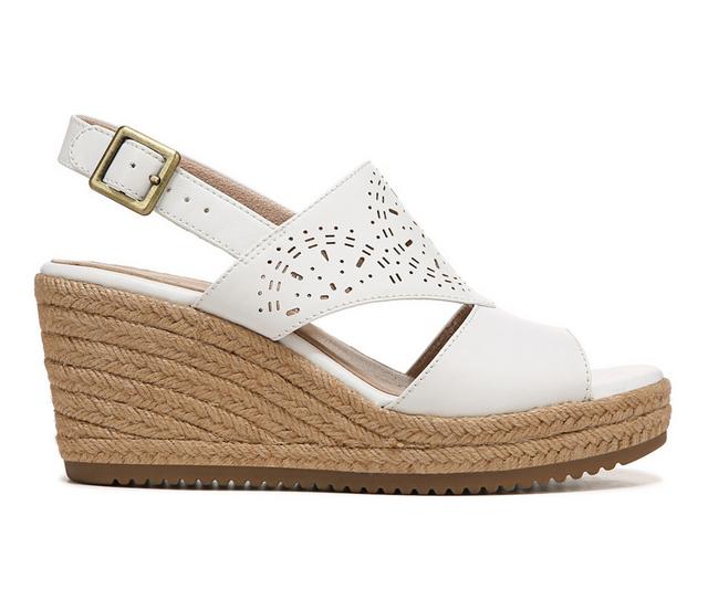 Women's Soul Naturalizer Ocean Espadrille Wedge Sandals in White color