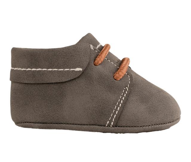 Boys' Baby Deer Infant George Crib Shoes in Gray color
