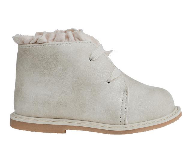 Girls' Baby Deer Toddler & Little Kid Mila Boots in Ivory color