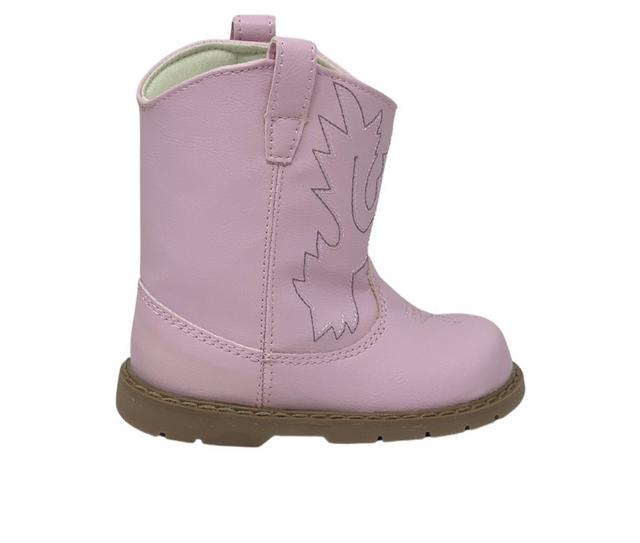 Kids' Baby Deer Toddler & Little Kid Miller Western Boots in Pink color