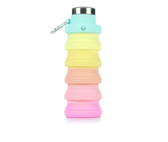 MAYIM HYDRATION Retractable Ombre Waterbottle in MINT/PINKS color