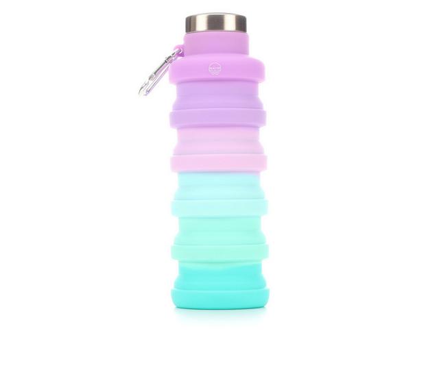 MAYIM HYDRATION Retractable Ombre Waterbottle in Purp-Turq color