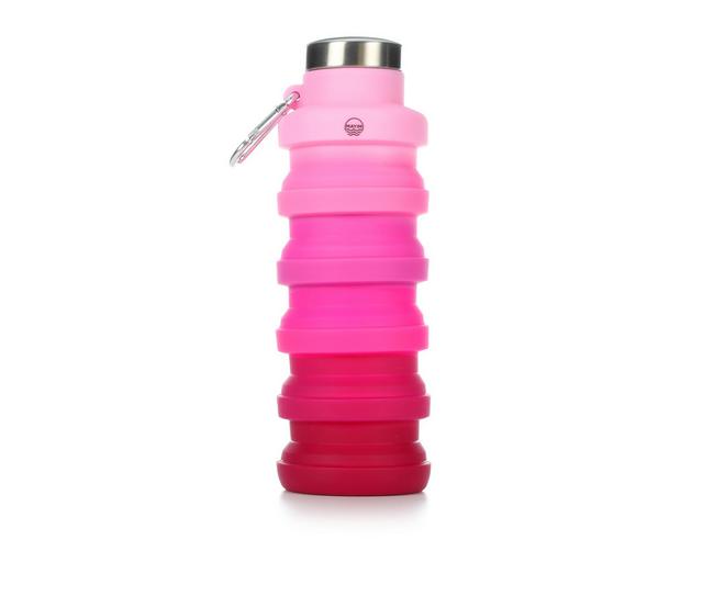 MAYIM HYDRATION Retractable Ombre Waterbottle in Deep Pink SC color