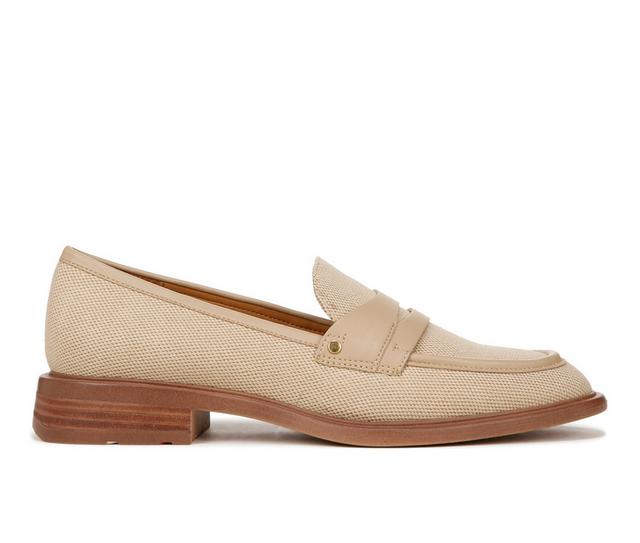 Women's Franco Sarto Edith 2 Loafers in Natural Beige color