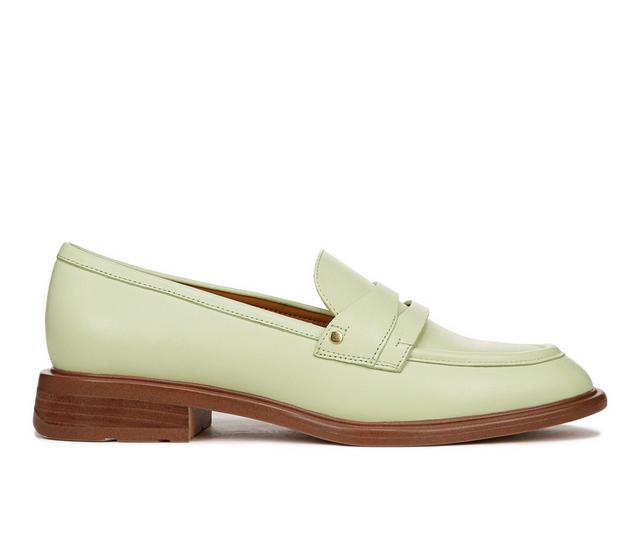 Women's Franco Sarto Edith 2 Loafers in Spearmint Green color