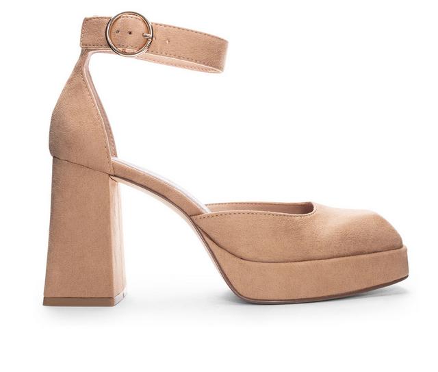 Women's Chinese Laundry Oaklen Pumps in Nude color