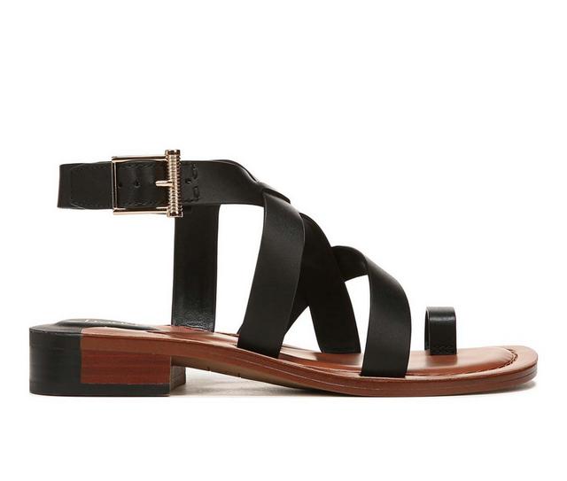 Women's Franco Sarto Ina Sandals in Black color