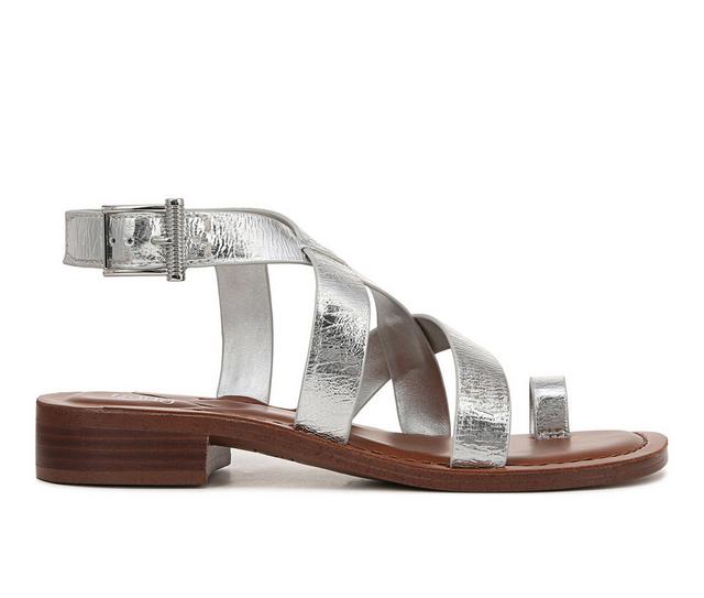 Women's Franco Sarto Ina Sandals in Silver color