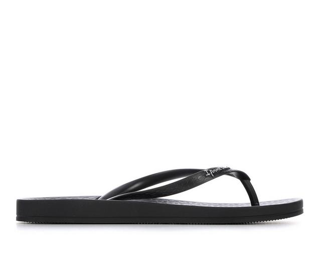 Women's Ipanema Ana Tan Flip-Flops in Black color