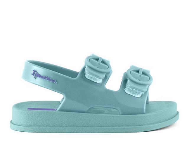 Kids' Ipanema Toddler & Little Kid Follow Sandals in Green color