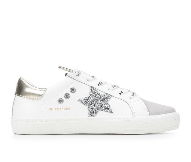 Women's VINTAGE HAVANA Rush Sneakers in Wht/Silver/Gold color