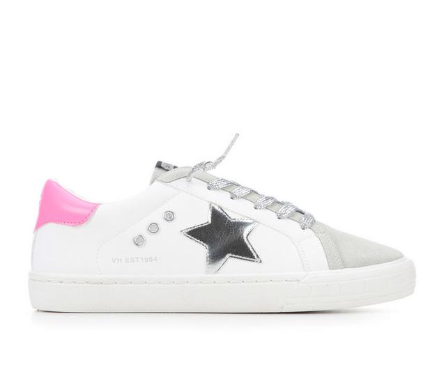 Women's VINTAGE HAVANA Rush Sneakers in Wht/Gry/Pink color