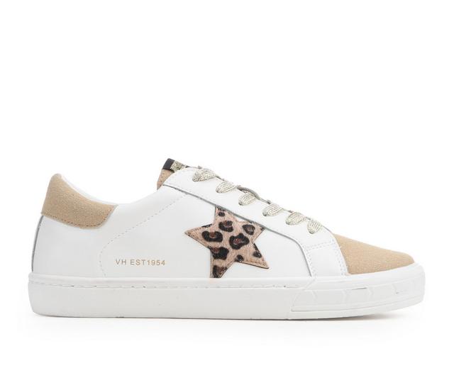 Women's VINTAGE HAVANA Rush Sneakers in Wht Cam Leop color