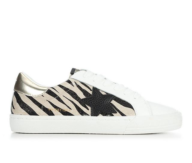 Women's VINTAGE HAVANA Rush Sneakers in Zebra White color