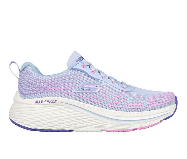 Women's Skechers Go 129600 MAX CUSH e2.0 Running Shoes in Lt Blue/Pink color