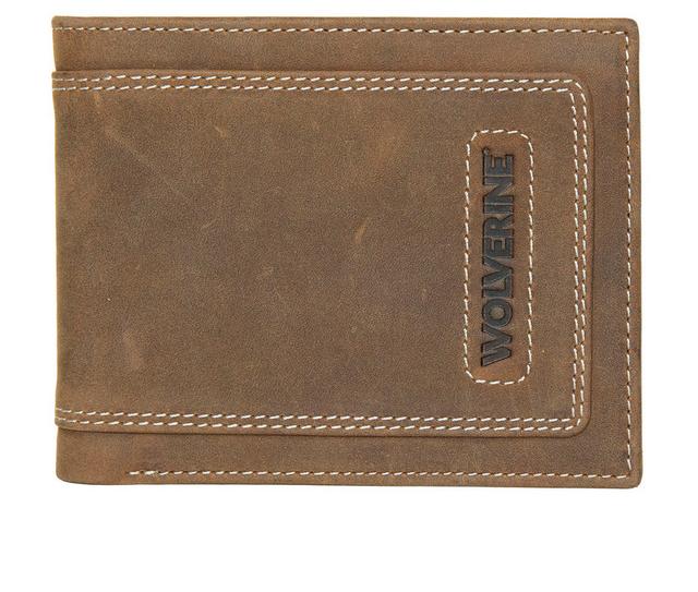 Wolverine Rigger Bifold Wallet in Brown color