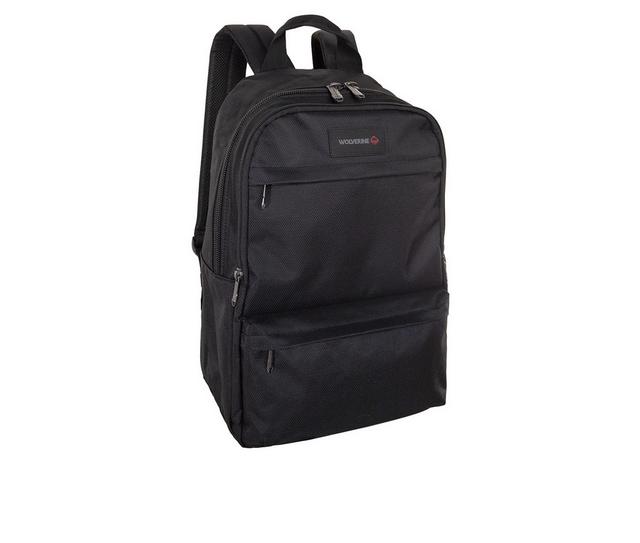 Wolverine 27L Slimline Laptop Backpack in Black color
