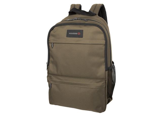 Wolverine 27L Slimline Laptop Backpack in Chestnut color