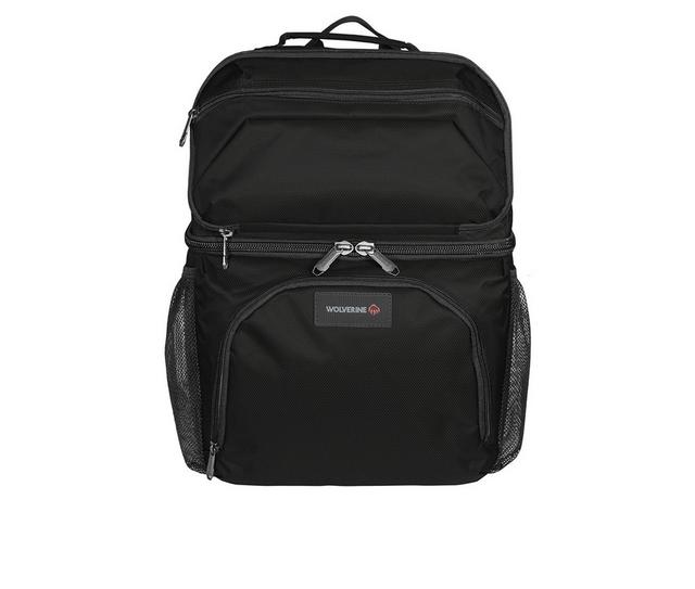 Wolverine 36 Can Cooler Backpack in Black color