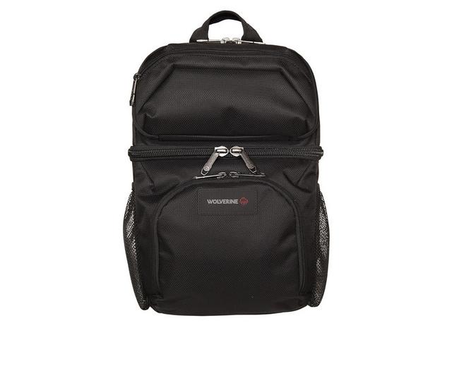 Wolverine 18 Can Cooler Backpack in Black color