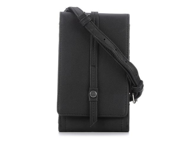 Mundi/Westport Corp. Flapper Wallet On A String in BLACK color