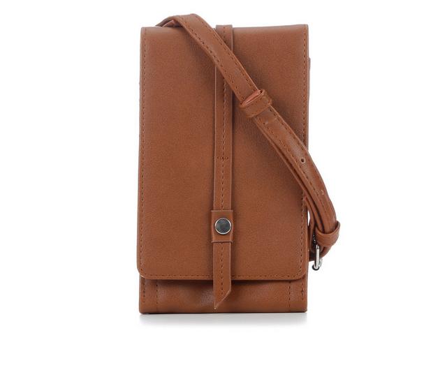 Mundi/Westport Corp. Flapper Wallet On A String in TAN color