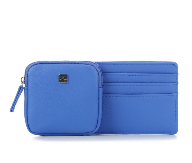 Mundi/Westport Corp. My Tag Along Wallet in REEF BLUE color