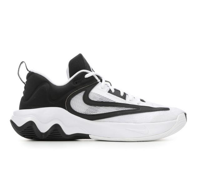 Men's Nike Giannis Immortality 3 Basketball Shoes in White/Black color