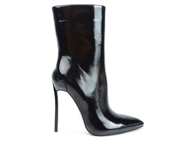 Women's London Rag Mercury Stiletto Booties in Black color