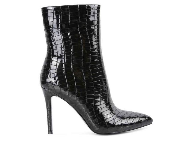 Women's London Rag Momoa Stiletto Booties in Black color