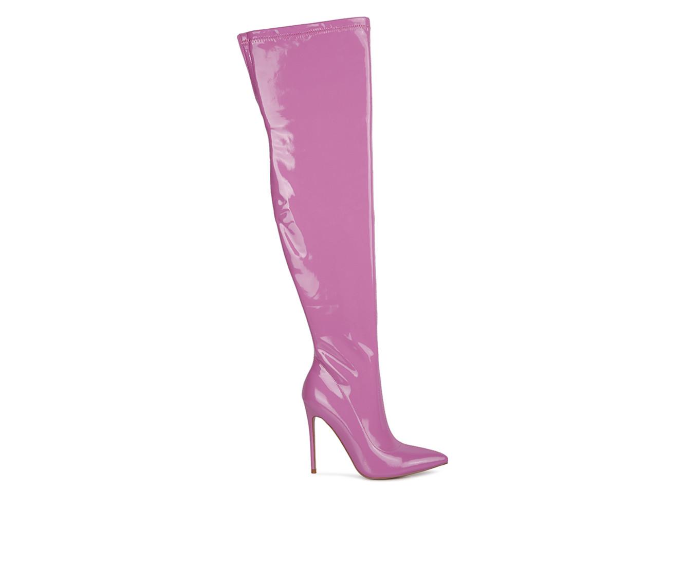 Women's London Rag Riggle Over The Knee Stiletto Boots