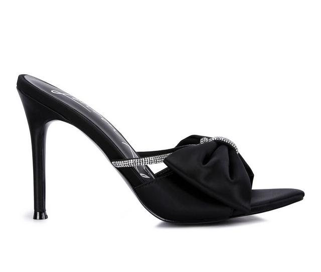 Women's London Rag High Tea Dress Sandals in Black color