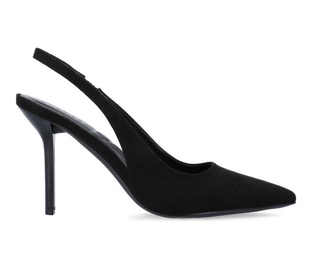 Women's Journee Collection Elenney Slingback Pumps in Black color