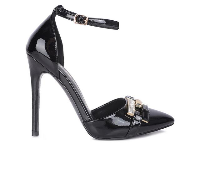 Women's London Rag Mock Pumps in Black color