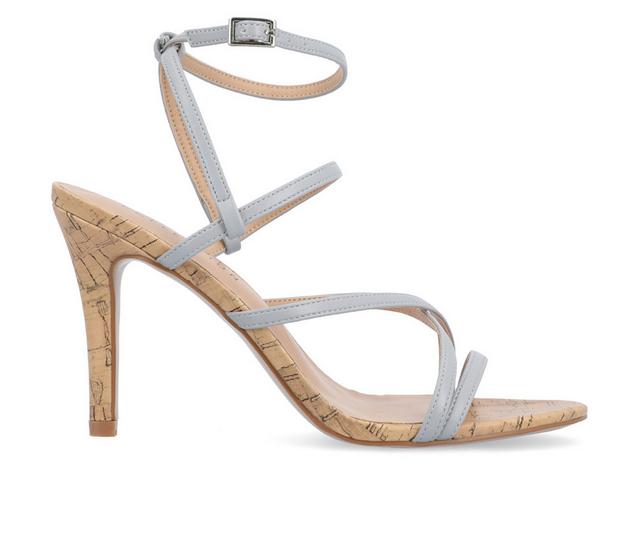 Women's Journee Collection Fylissa Dress Sandals in Blue color