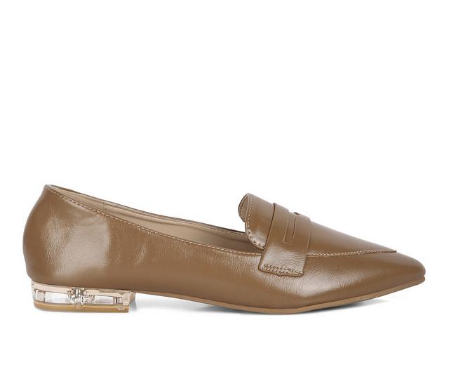 Women's London Rag Peretti Loafers in Taupe color