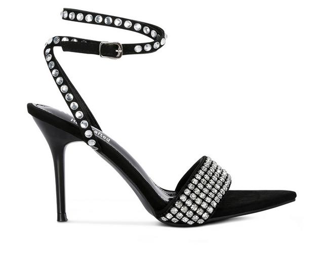 Women's Rag & Co Zurin Dress Sandals in Black color