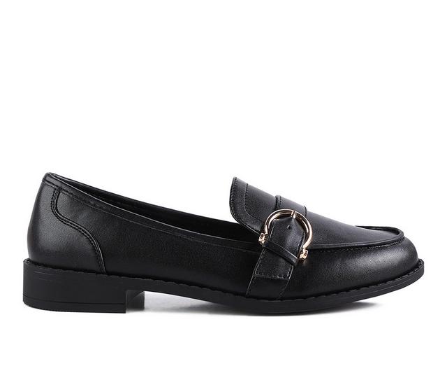 Women's London Rag Sheboss Loafers in Black color