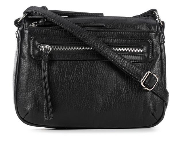 Bueno Of California POK-2459 Crossbody Handbag in Black color