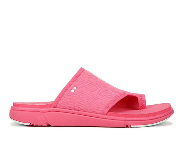 Women's Ryka Margo Slide Sandals in Pink color