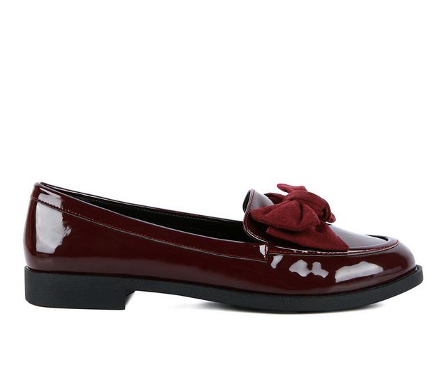 Women's London Rag Bowberry Loafers in Burgundy color