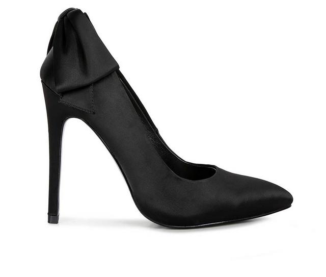 Women's Rag & Co Hornet Stiletto Pumps in Black color