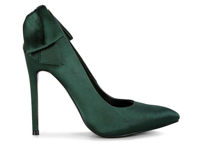 Women's Rag & Co Hornet Stiletto Pumps in Green color