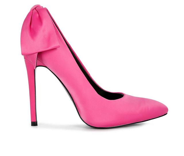 Women's Rag & Co Hornet Stiletto Pumps in Fushia color