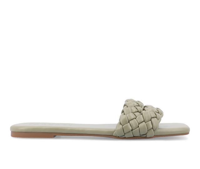 Women's Journee Collection Sawyerr Sandals in Sage color